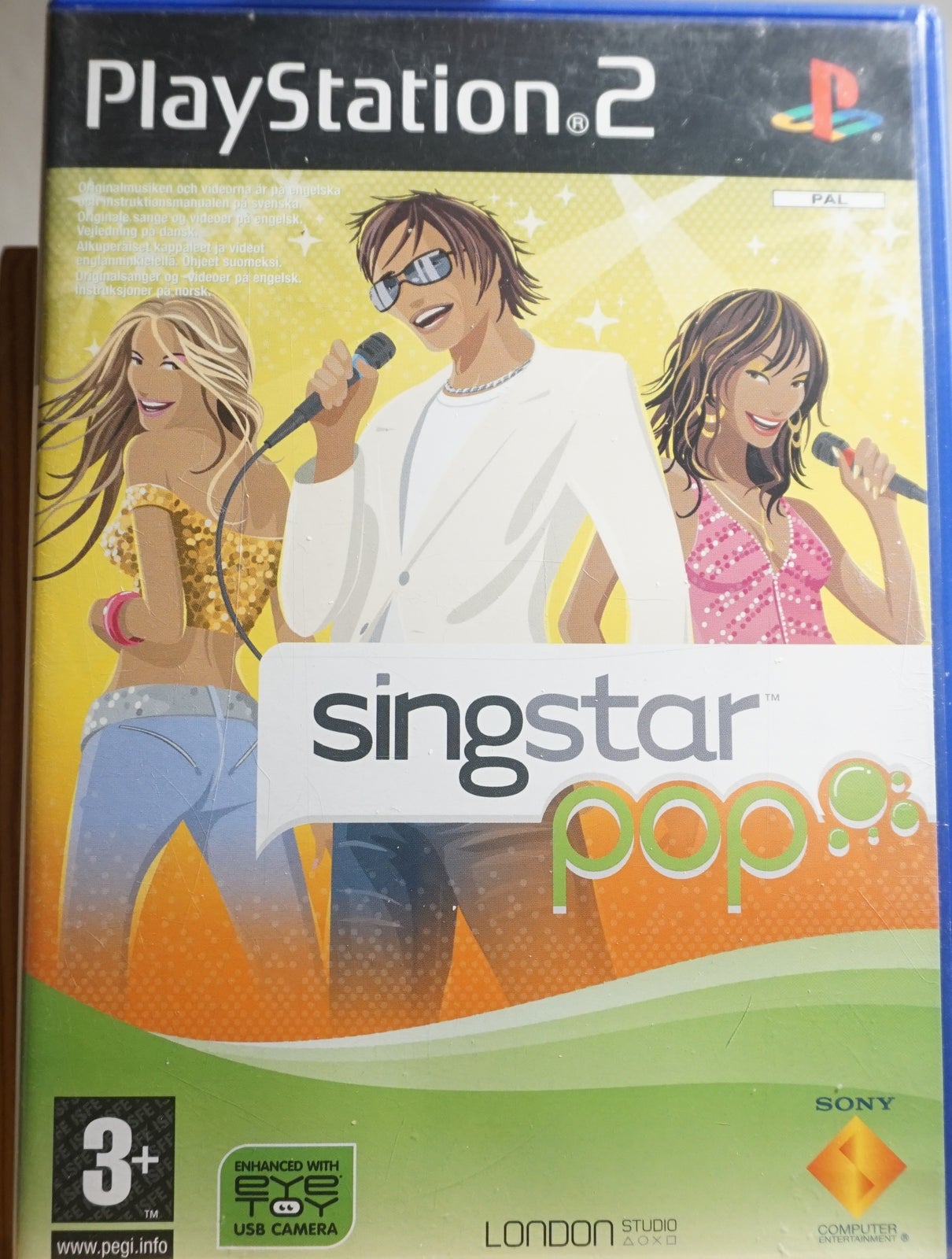 SingStar Pop, PS2