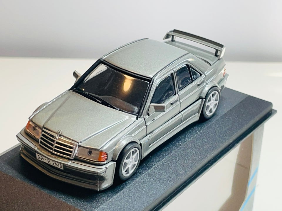 Modelbil, Minichamps Mercedes 190 E Evo 1, skala 1:43