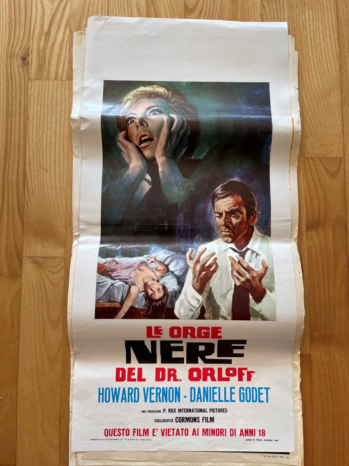 Original filmplakat, Howard Vernon, motiv: Only a Coffin – dba.dk – Køb og  Salg af Nyt og Brugt