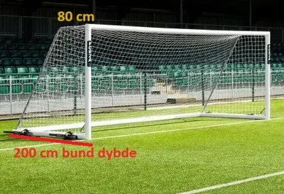 Fodboldmål, NET til 11-mandsmål, 1 stk ubrugt og høj kvalitets net til 11-mands mål. Dette er prof k