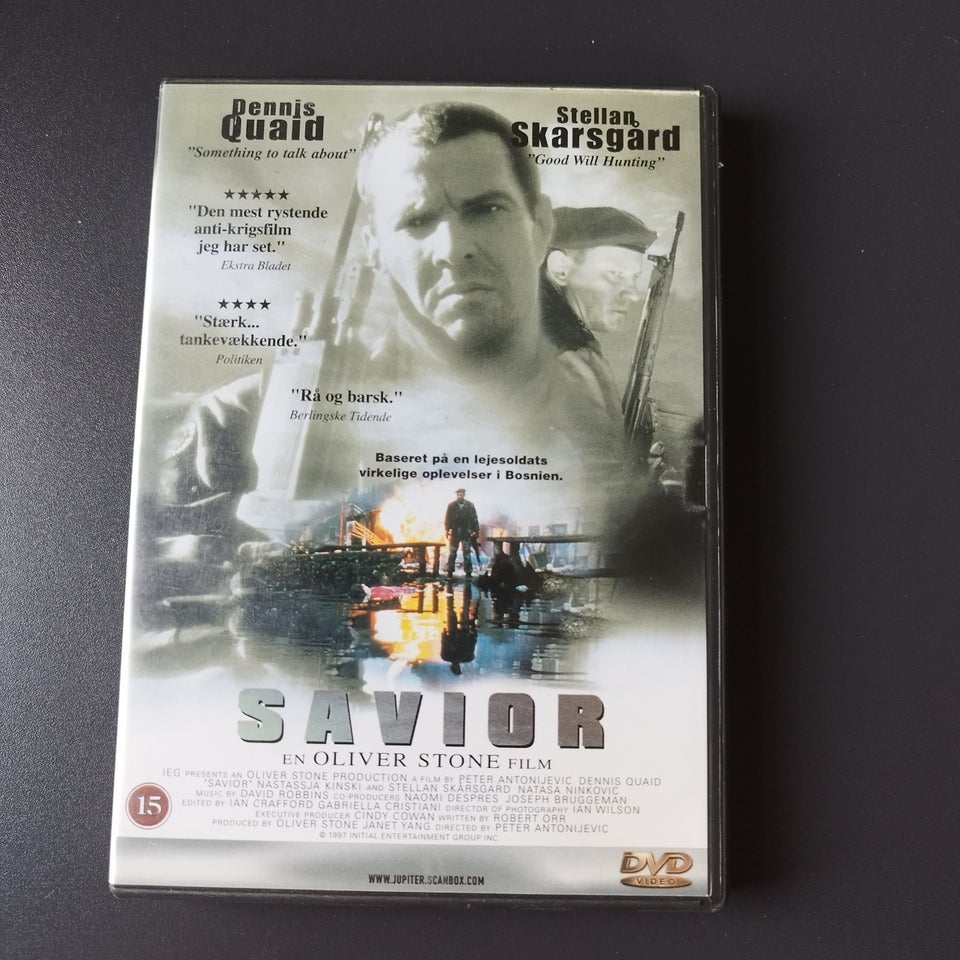 Saviour, instruktør Oliver Stone, DVD