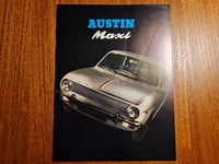 Austin Maxi modelbrochure fra omkring 1970.

12...