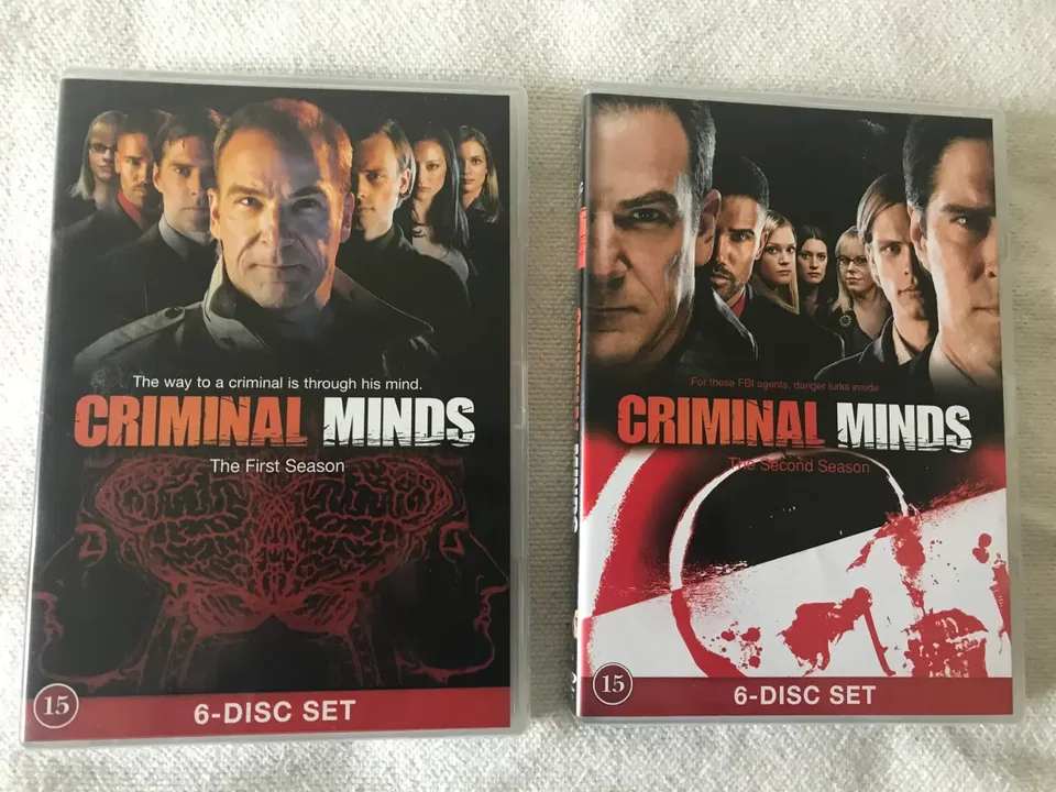 Criminal Minds Season 1&2 , DVD, TV-serier