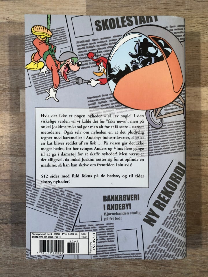 [som ny] Temabog nr. 98 - De Bedste Nyheder, Disney, Jumbobog