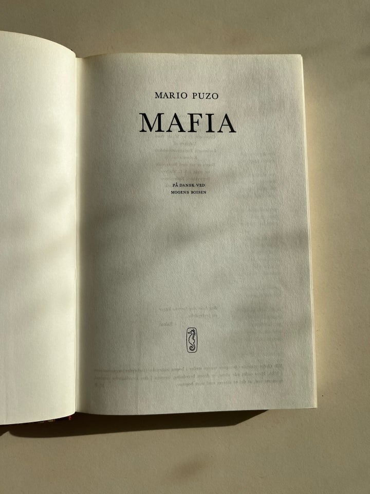 Mafia, Mario Puzo, genre: anden kategori