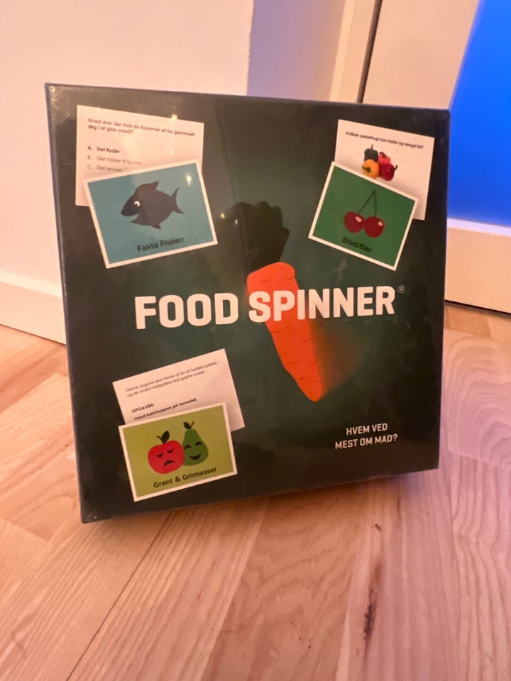 Food Spinner - Brætspil om madspild - Fra 7 år., Food spinner