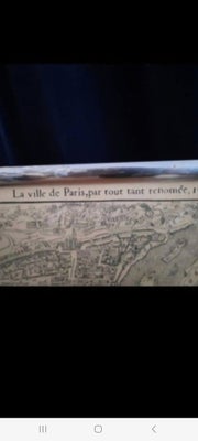 Andre samleobjekter, Glasindrammet tryk af Paris ca 1550, Indrammet tryk af Paris ca 1550

smukt gl 