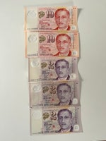 Andet land, sedler, 26 Singapore $
