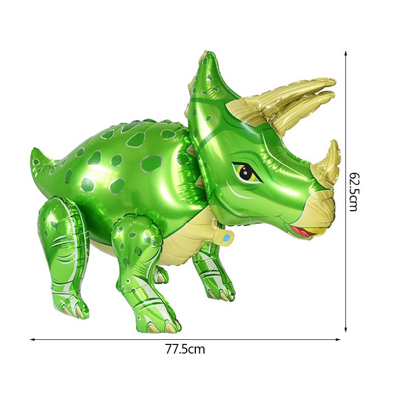 Selvstativ dinosaur ballon med bevægelige