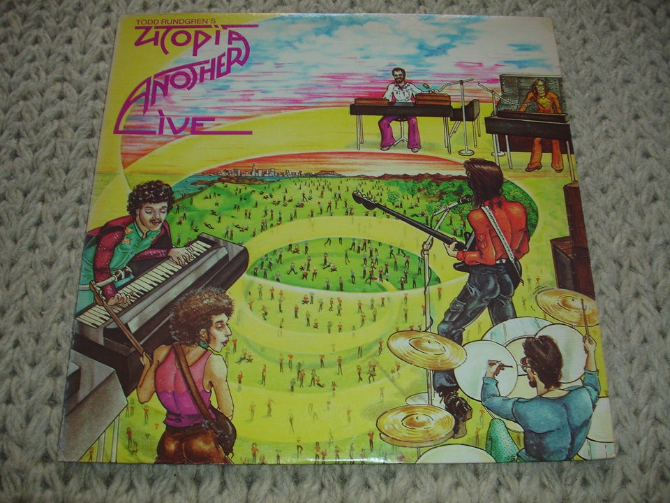 LP, Todd Rundgren's Utopia ( Prog Rock ), Another Live