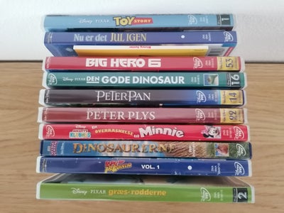 DVD, andet, Walt Disney 11 stk
Sælges samlet

