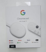 Google Chromecast med Google TV 4K, Chromecast 4K, Perfekt