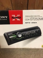 Sony CDX-GT252MP, CD/MP3