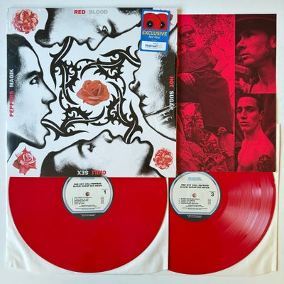 LP, Red Hot Chili Peppers, ( RØDE vinyler ) Blood Sugar Sex Magic, Rock, Denne vinyl er lavet på rød