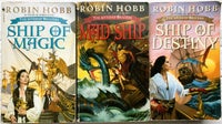 The Liveship Traders Trilogy, Robin Hobb, genre: fantasy