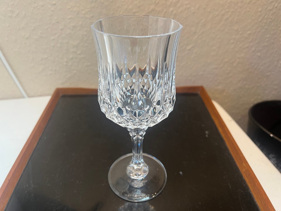 Glas, Vintage vinglas krystal, Cristal D'Arc