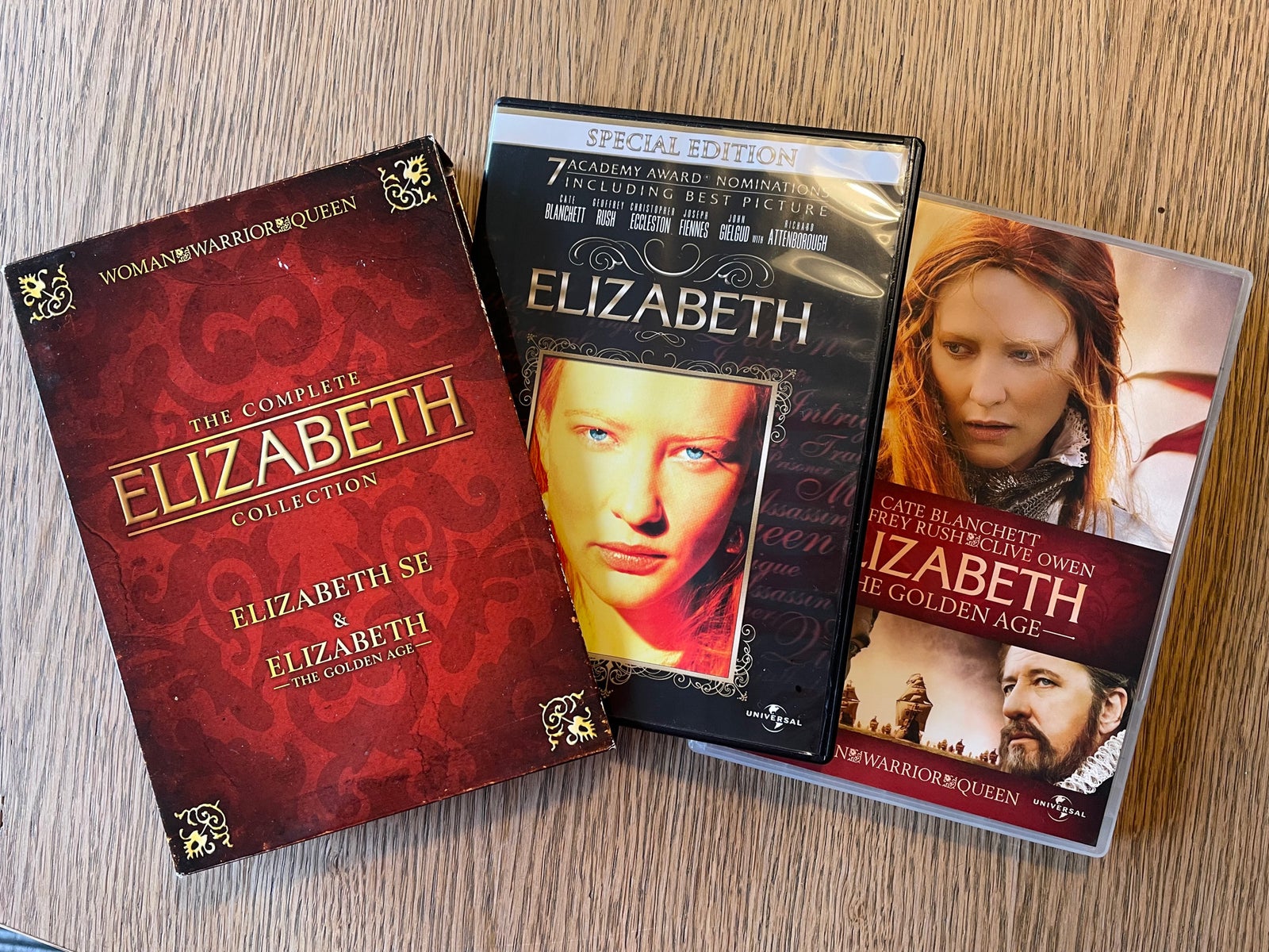 Elizabeth 1+2, DVD, drama – dba.dk – Køb Salg af Nyt og Brugt