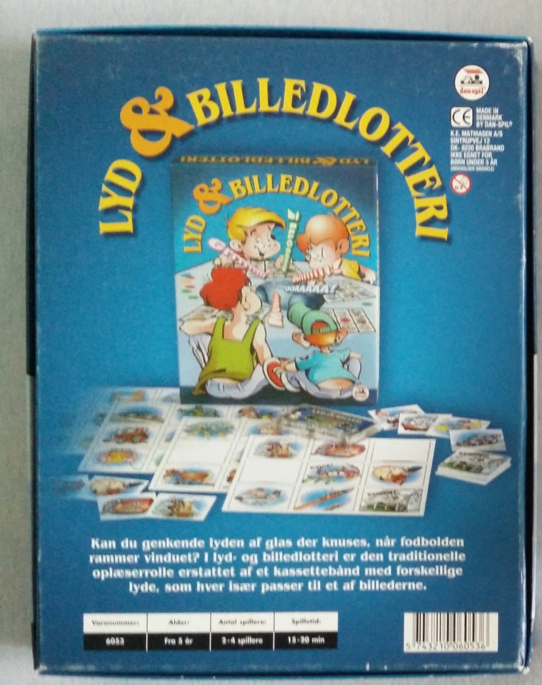 Lyd & Billedlotteri, huskespil