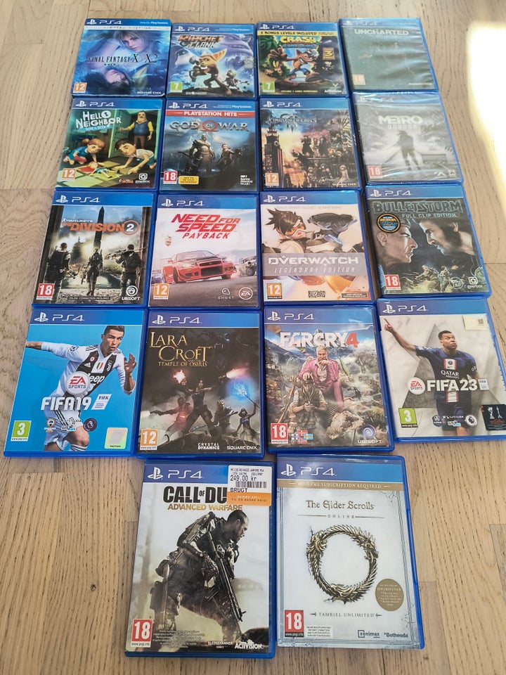 Fra 30 kr, PS4