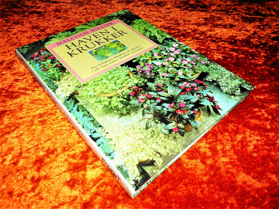 Haven i krukker, Malcolm Hillier, emne: hus og have