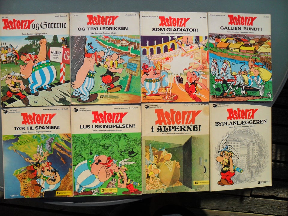 ASTERIX, Tegneserie