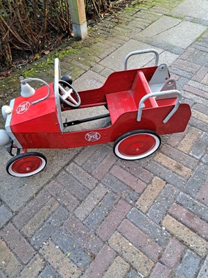 Gokart, Retro pedalbil, Retro pedalbil med brugsspor,  SE FOTO,  afhentes I Herning