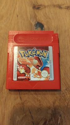 Pokemon Red (00), Gameboy, rollespil, Jeg sælger dette flotte Pokemon red (00) til Gameboy, se bille