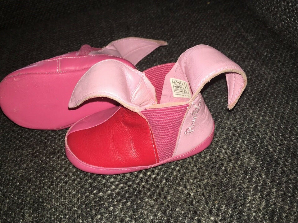 Babysko, str. 19, Pom D'Api babysko sko 19 pink rød lyserød – – Køb Salg af Nyt Brugt