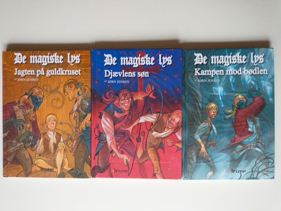 De magiske lys (3 bøger samlet - del 1, 2 og 3), Jørn Jensen