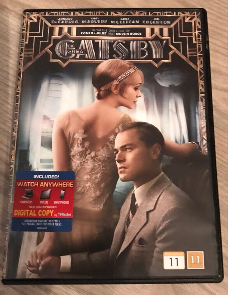 The Great Gatsby, DVD, drama