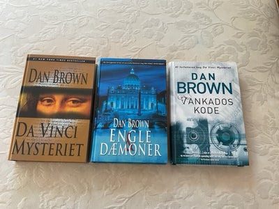 Da vinchi mysteriet &Engle &Dæmoner Tankados Kode, Dan Brown, genre: krimi og spænding, TRE MEGET VE