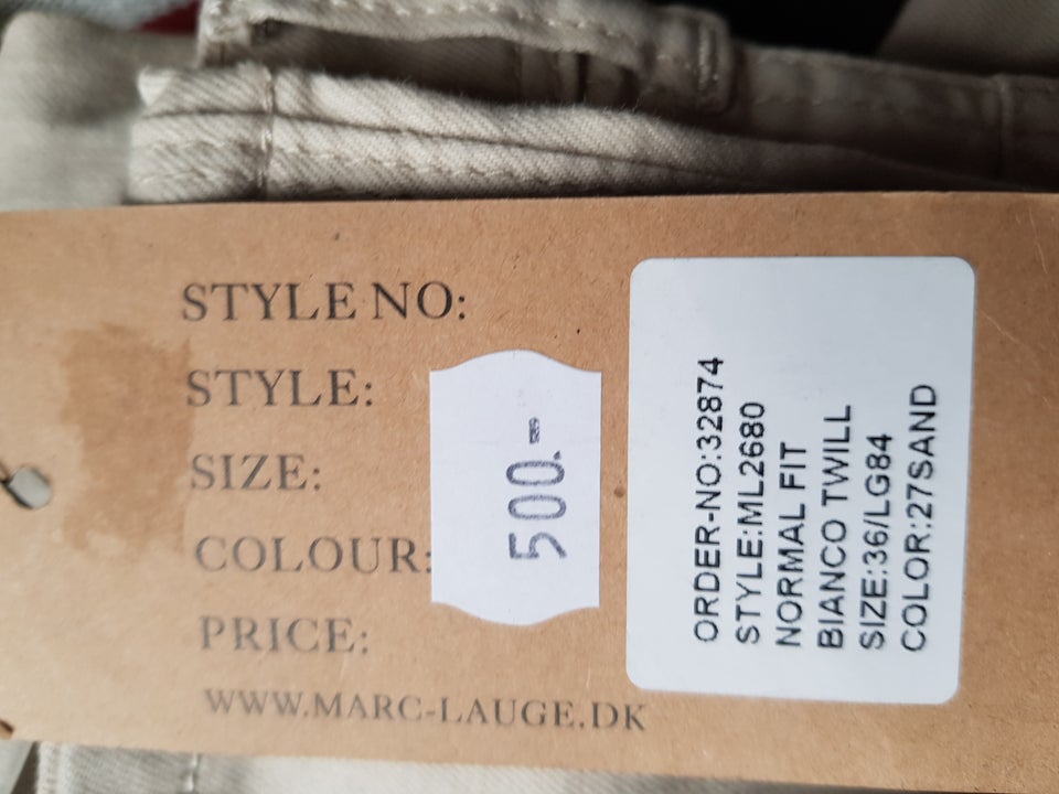 Jeans, Marc Lauge, str. findes i flere str.