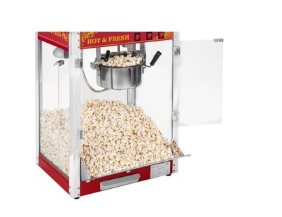 Ny popcornmaskine Den vejer ca. 23 kilo, Ny vare. Se foto
popcornmaskine - rød
Hurtig produktion - m