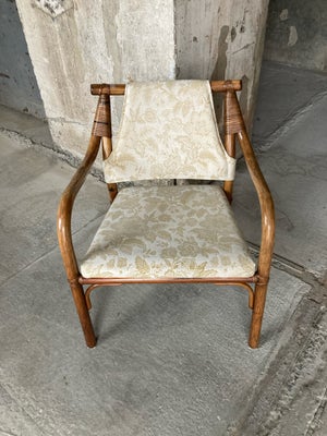 Bambus stole, Hornsnæs, Hornsnæs bambusstole med polstring. Alle med intakte bindinger. Sæderne er l