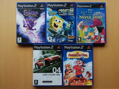 Playstation 2 Spil, PS2, Jeg sælger dem samlet til 800 kr, og der er fri fragt. 

TJEK ALLE MINE ANN