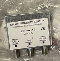 Smart Priority Switch, Emitor AB, Digital/Analog