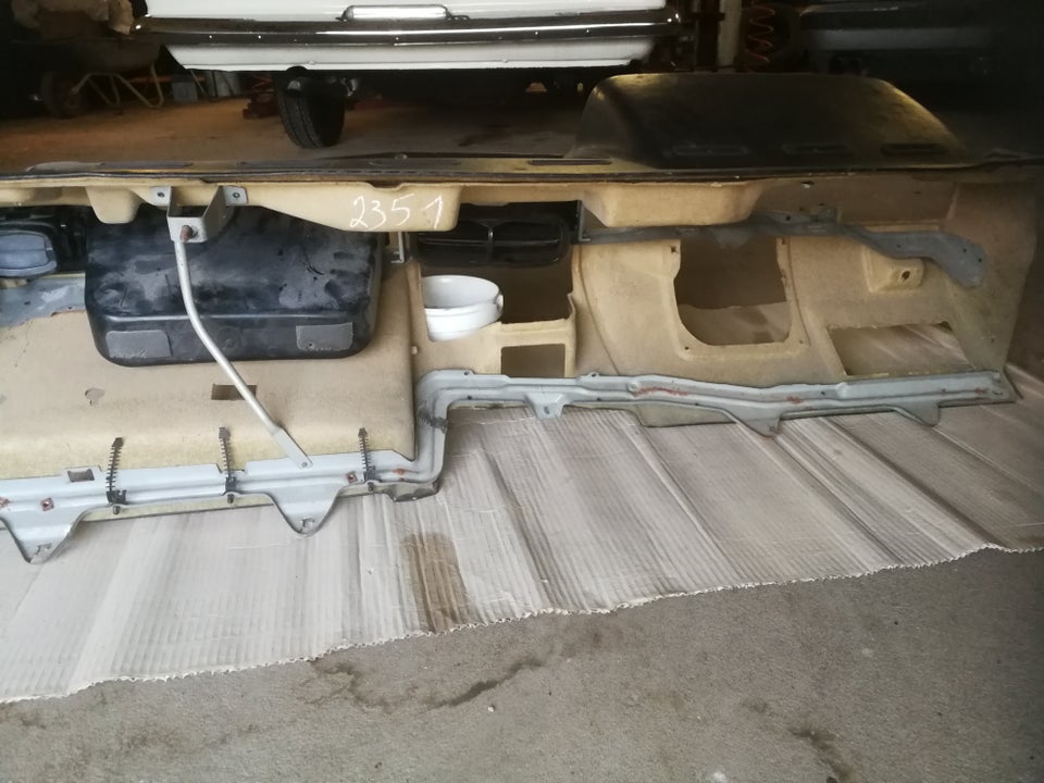 Interiør, Instrumentbord, Opel Kadett E