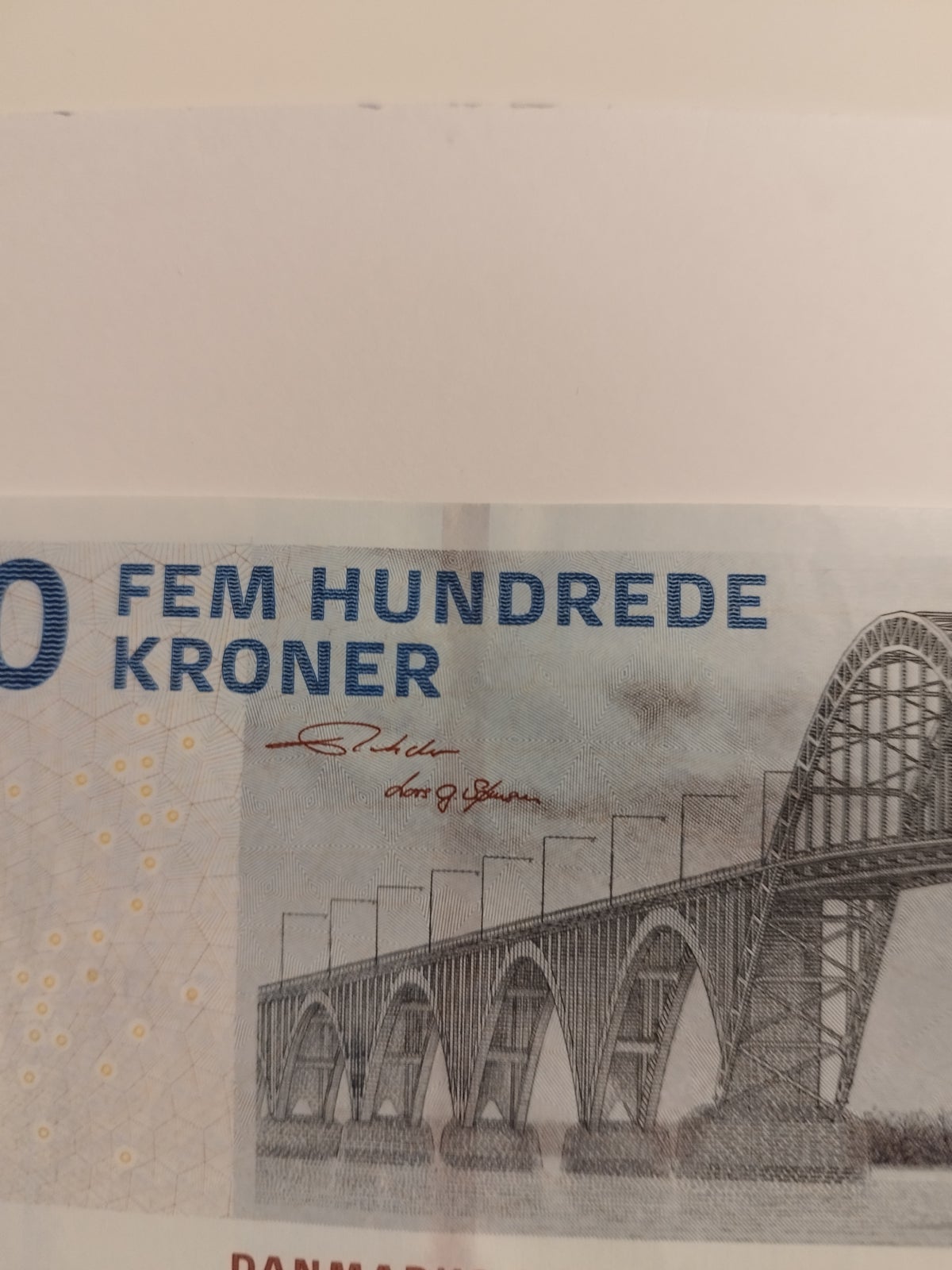 Danmark, sedler, 2016
