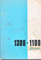 INSTRUKTINSBOG, MORRIS MARINA 1300-1100 MK II