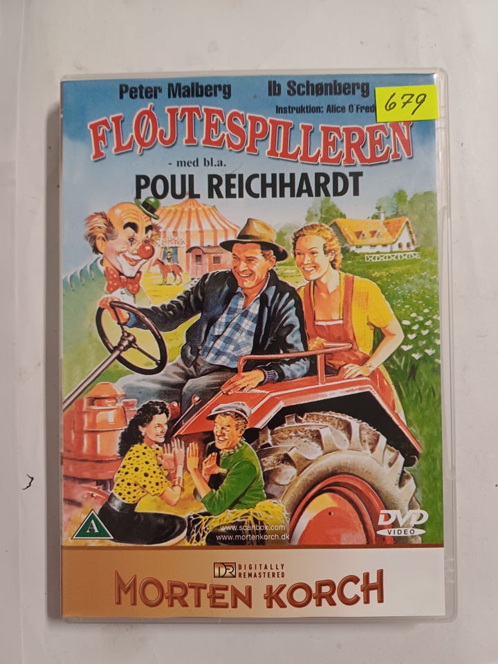 Fløjtespilleren, DVD, familiefilm