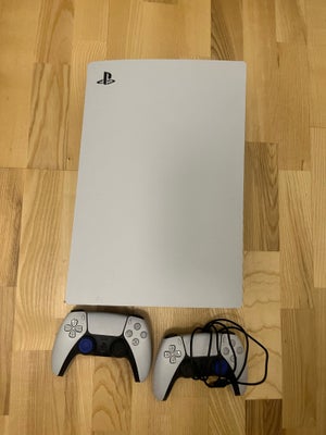 Playstation 5, Ps5 Disc, Perfekt, Two controllers and a perfect ps5 condition either everything. Bar