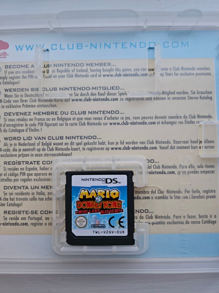 Mario and donkey Kong mini land mayhem, Nintendo DS