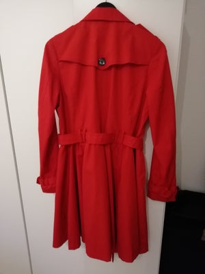 Frakke, str. 38, Ukendt,  Rød, Super flot frakke sælges da jeg ikke får den brugt