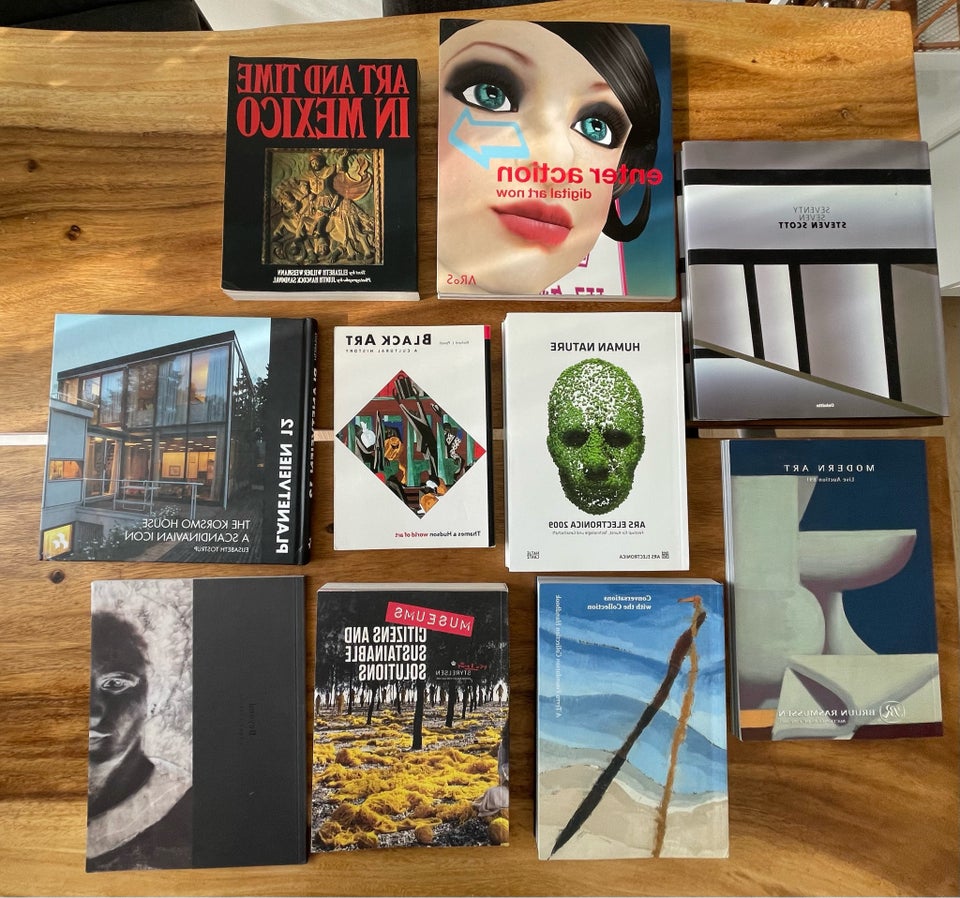 Art books (Kunst bøger), emne: kunst og kultur