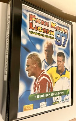 Samlekort, Merlin, Faxe Kondi Superliga 1997 Merlin.

Komplet samling fra den danske Superliga 1996/