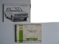Instruktionsbog, Volvo 142 ,144 ,145