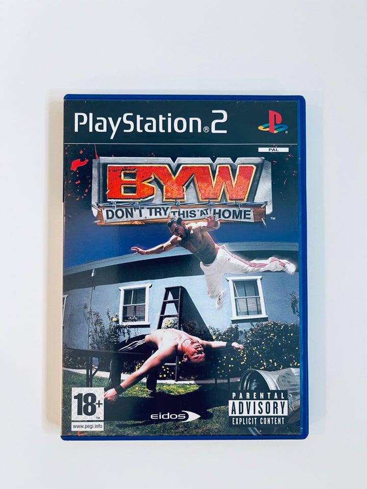 BYW Dont Try This At Home, Playstation 2, PS2