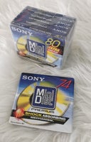 Tilbehør, Sony, 7 x Nye Mini Disc
