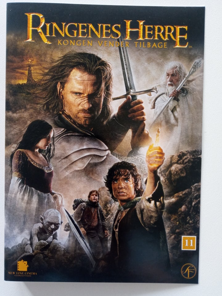 Ringenes Herre - Kongen vender tilbage., DVD, eventyr