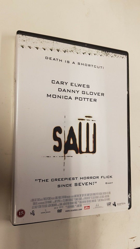 Saw, DVD, gyser